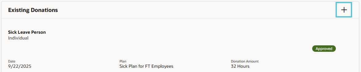 Step 5: Click on the + sign.  