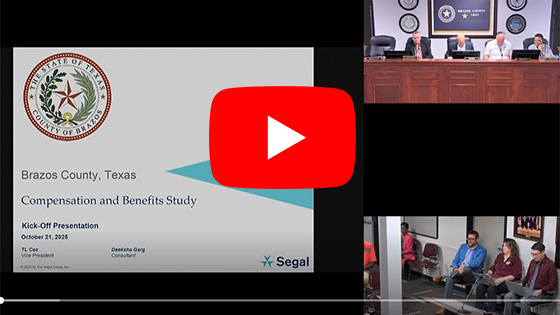 Promo image that links to the video of the Compensation and Benefits Study Kickoff Presentation.