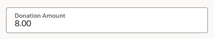 Step 12: Enter the amount you wish to donate in the "Donation Amount" field. Remember that all Sick Leave Pool donations must be in increments of 8 with the maximum amount being 32 hours, regardless of your work schedule. Enter 8.00, 16.00, 24.00, or 32.00.