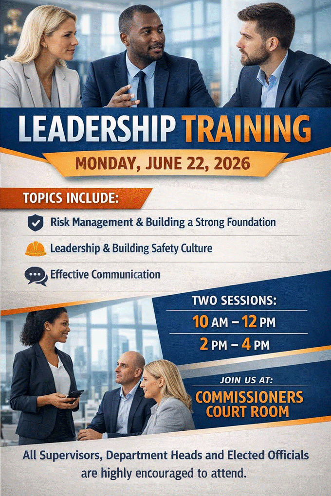Leadership Training Event Set for Monday, June 22